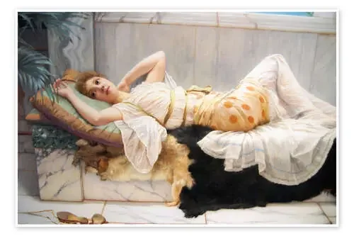 The Betrothed de John William Godward Master Collection