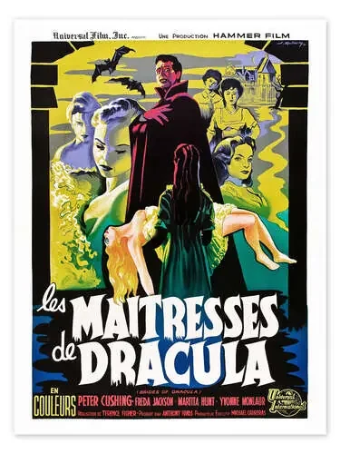 The brides of Dracula (Les Maitresses de Dracula), David Peel Everett Collection