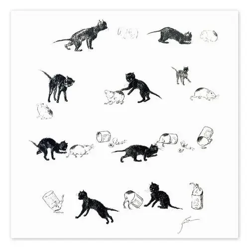 The Cats I de Théophile-Alexandre Steinlen Master Collection