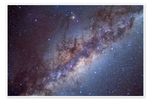 The center of the Milky Way through Sagittarius and Scorpius. de Alan Dyer Stocktrek Images