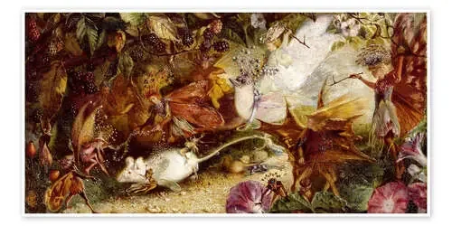 The Chase of the White Mouse de John Anster Fitzgerald Bridgeman Images