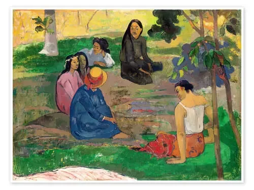 The conversation de Paul Gauguin Master Collection