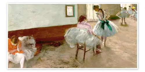 The Dance Lesson de Edgar Degas Master Collection
