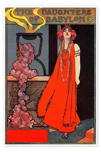 The daughter of Babylon de Vintage Advertising Collection