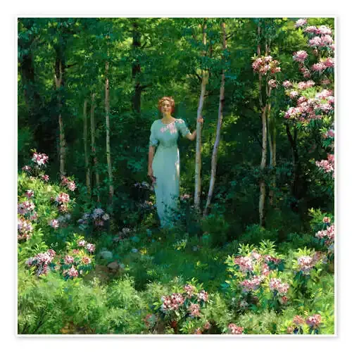 The Edge of the Woods de Charles Courtney Curran Master Collection