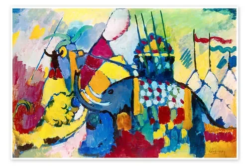 The elephant de Wassily Kandinsky ARTOTHEK