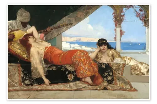 The Favorite of the Emir de Benjamin Constant Everett Collection