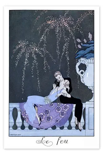 The Fire de Georges Barbier Bridgeman Images