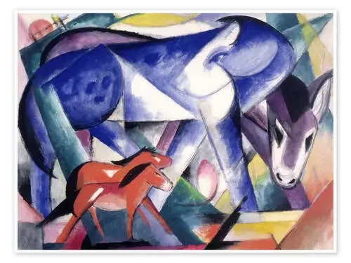 The first animals de Franz Marc Master Collection