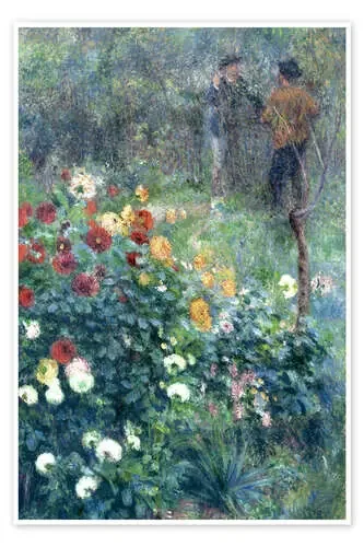 The Garden in the Rue Cortot Montmartre de Pierre-Auguste Renoir Master Collection