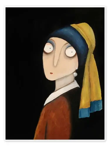 The Girl Amalia Bärnwick With a Stolen Earring de Lacaluna