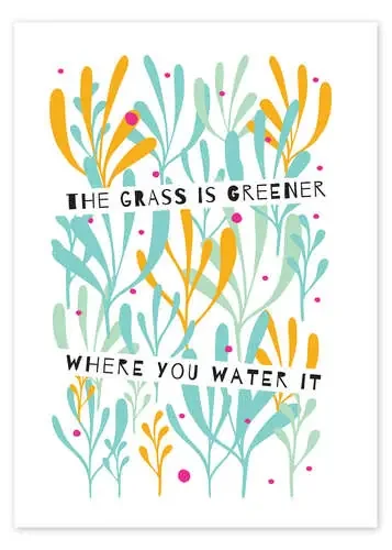 The Grass is Greener Where You Water It de Susan Claire MGL Licensing
