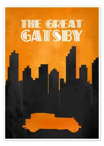 The Great Gatsby – Minimal Movie Film Fanart Alternative de HDMI2K