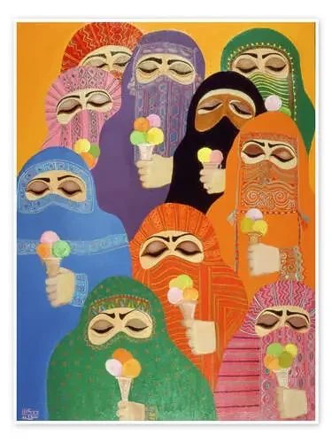 The Impossible Dream, 1988 de Laila Shawa Bridgeman Images