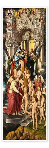 The Last Judgement (left panel) de Hans Memling Master Collection