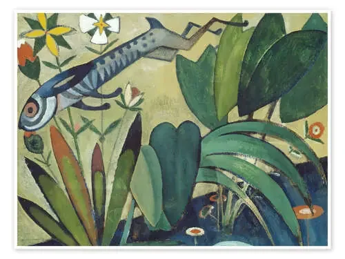 The Leap of the Rabbit de Amadeo de Souza-Cardoso Master Collection