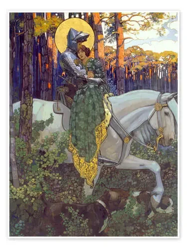 The legend of Saint George, Salvation de Maximilian Liebenwein akg-images