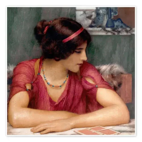 The Letter de John William Godward Master Collection