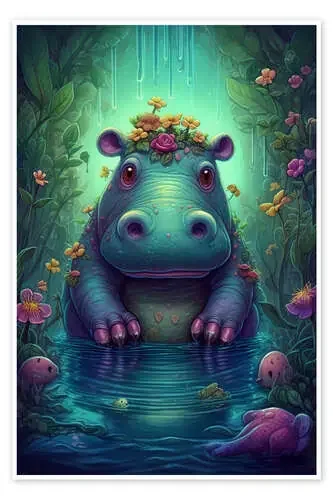 The little Hippopotamus de Michael artefacti