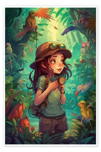 The Little Tropical Explorer de Michael artefacti