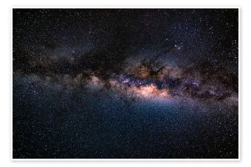 The Milky Way Galaxy, Details of the Colourful Core de Fabio Lamanna