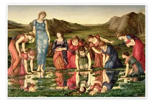 The Mirror of Venus de Edward Burne-Jones Bridgeman Images