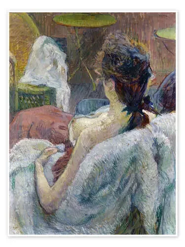 The Model Resting, 1889 de Henri de Toulouse-Lautrec Granger Collection
