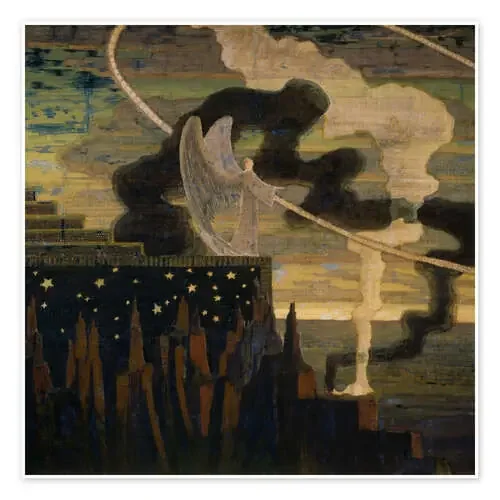 The Offering de Mikalojus Konstantinas Čiurlionis akg-images