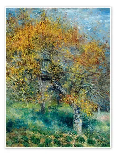The Pear Tree de Pierre-Auguste Renoir Bridgeman Images