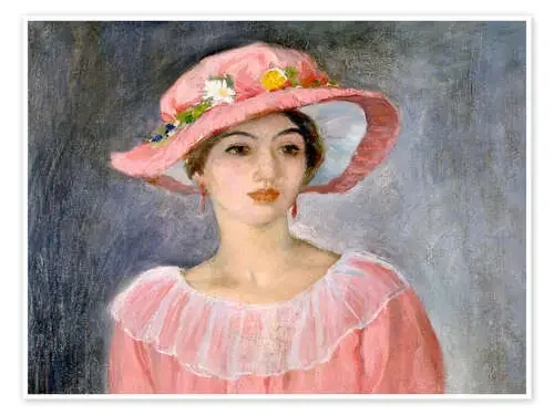 The pink hat de Henri Lebasque ARTOTHEK