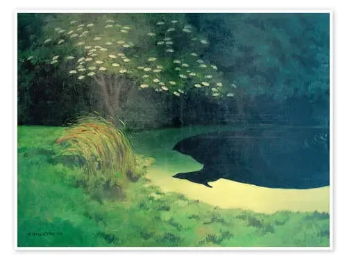 The Pond, Honfleur de Félix Édouard Vallotton akg-images