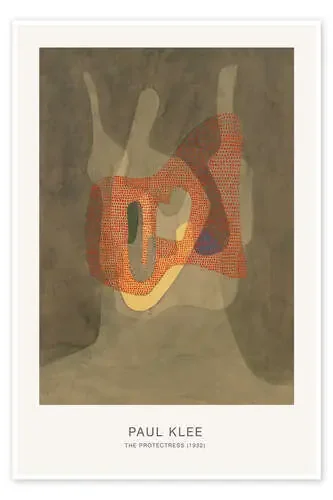 The Protectress, 1932 de Paul Klee Exhibition Posters