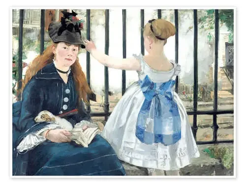 The Railway de Édouard Manet Master Collection