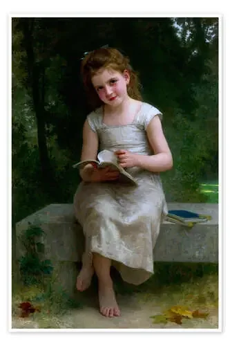 The Reader de William Adolphe Bouguereau Master Collection