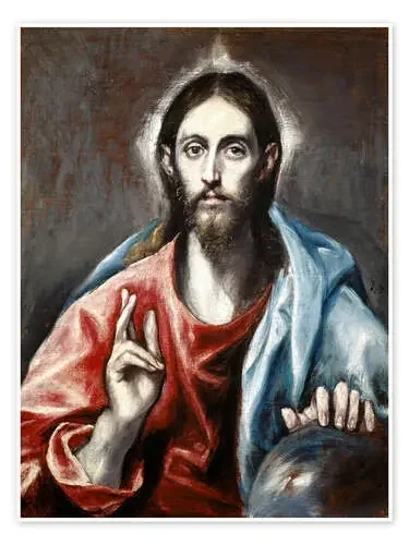 The Redeemer de Dominikos Theotokopoulos (El Greco) Master Collection