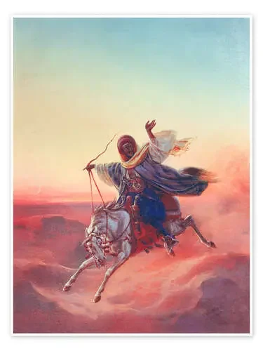 The Ride in the Desert – Heinrich von Mayr akg-images