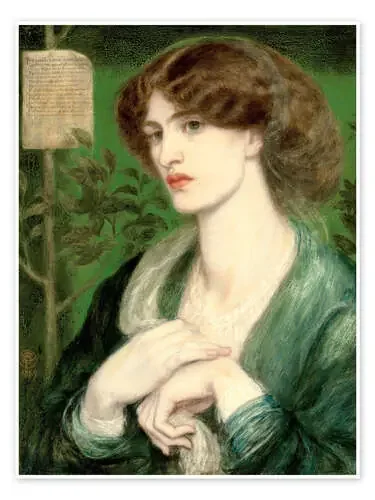 The Salutation of Beatrice de Dante Charles Gabriel Rossetti Bridgeman Images