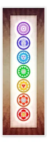 The Seven Chakras Series 6 – Color Variation Warm Brown de Dirk Czarnota