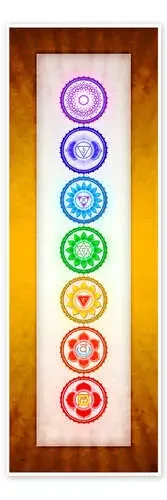 The Seven Chakras Series 6 – Colour Variant Golden Yellow de Dirk Czarnota