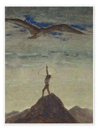The Sign of Sagittarius – From the Cycle Zodiac de Mikalojus Konstantinas Čiurlionis akg-images