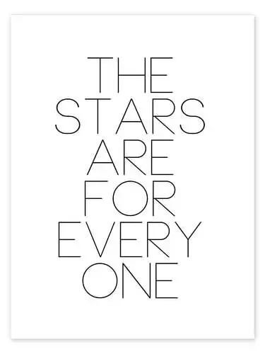 The stars are for everyone II de Typobox Editors Choice