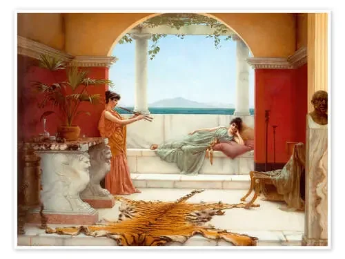 The Sweet Siesta Of A Summer Day de John William Godward Master Collection