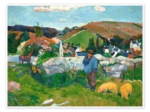 The swineherd de Paul Gauguin ARTOTHEK