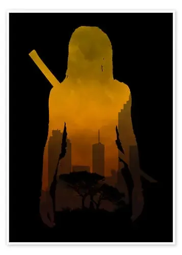 The Walking Dead – Michonne – Alternative fanart de HDMI2K