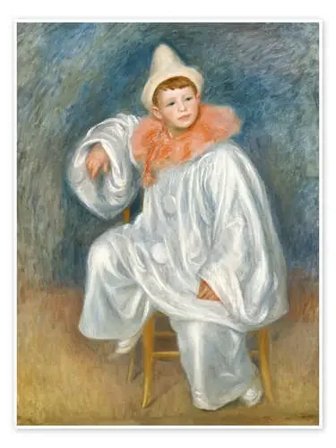 The White Pierrot de Pierre-Auguste Renoir Bridgeman Images