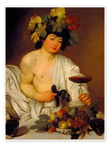 The Young Bacchus de Michelangelo Merisi (Caravaggio) ARTOTHEK