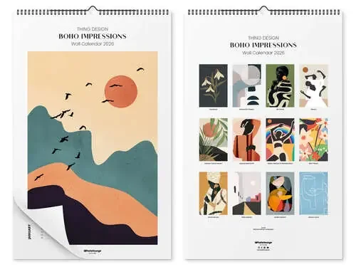 Thing Design Calendar – Boho Impressions 2026 de ThingDesign