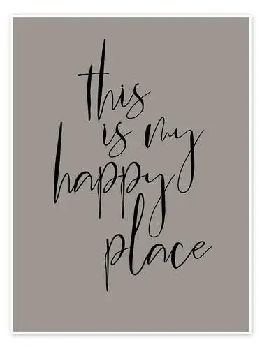 This is My Happy Place de Typobox Editors Choice