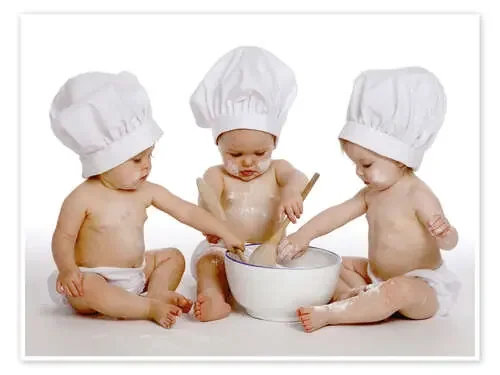 Three baby cooks de Eva Freyss MGL Licensing
