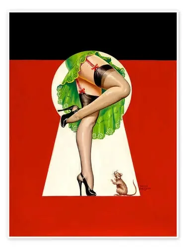 Through the Keyhole I de Peter Driben Master Collection